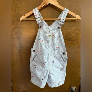 Oshkosh B’gosh Toddler Cherry Shortalls